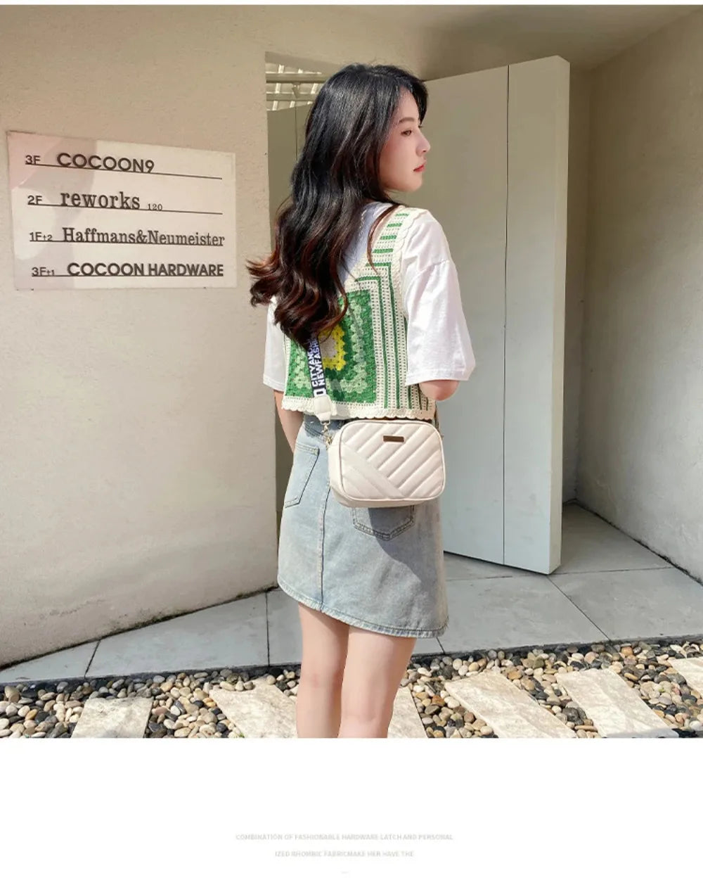 High-Quality Women’s PU Camera Shoulder Bag