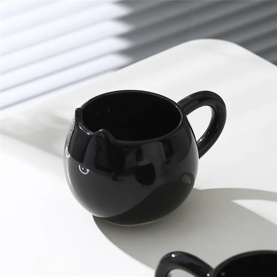1PC cat shaped ceramic cup