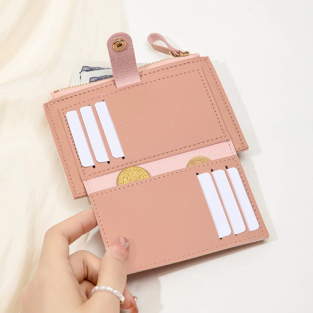 Minimalist Women's Ultra-Thin Card Wallet