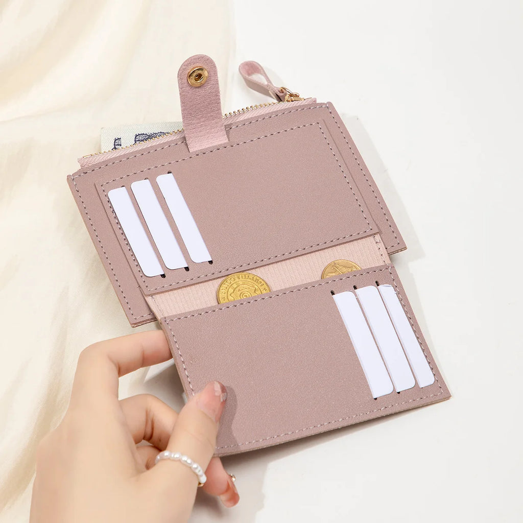 Minimalist Women's Ultra-Thin Card Wallet