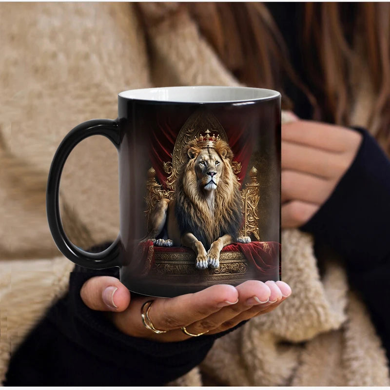 Coffee Mugs Creative Animals Lion Tiger  Gifts
