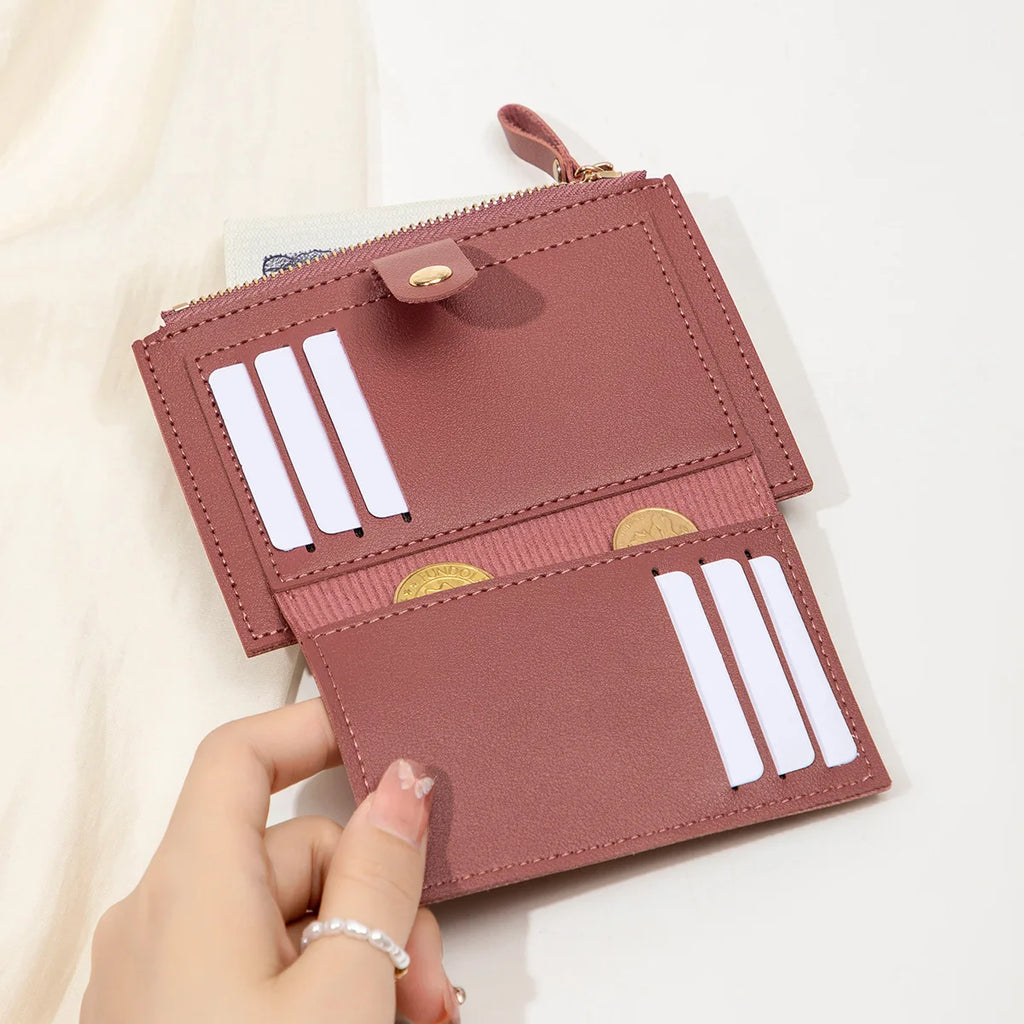 Minimalist Women's Ultra-Thin Card Wallet