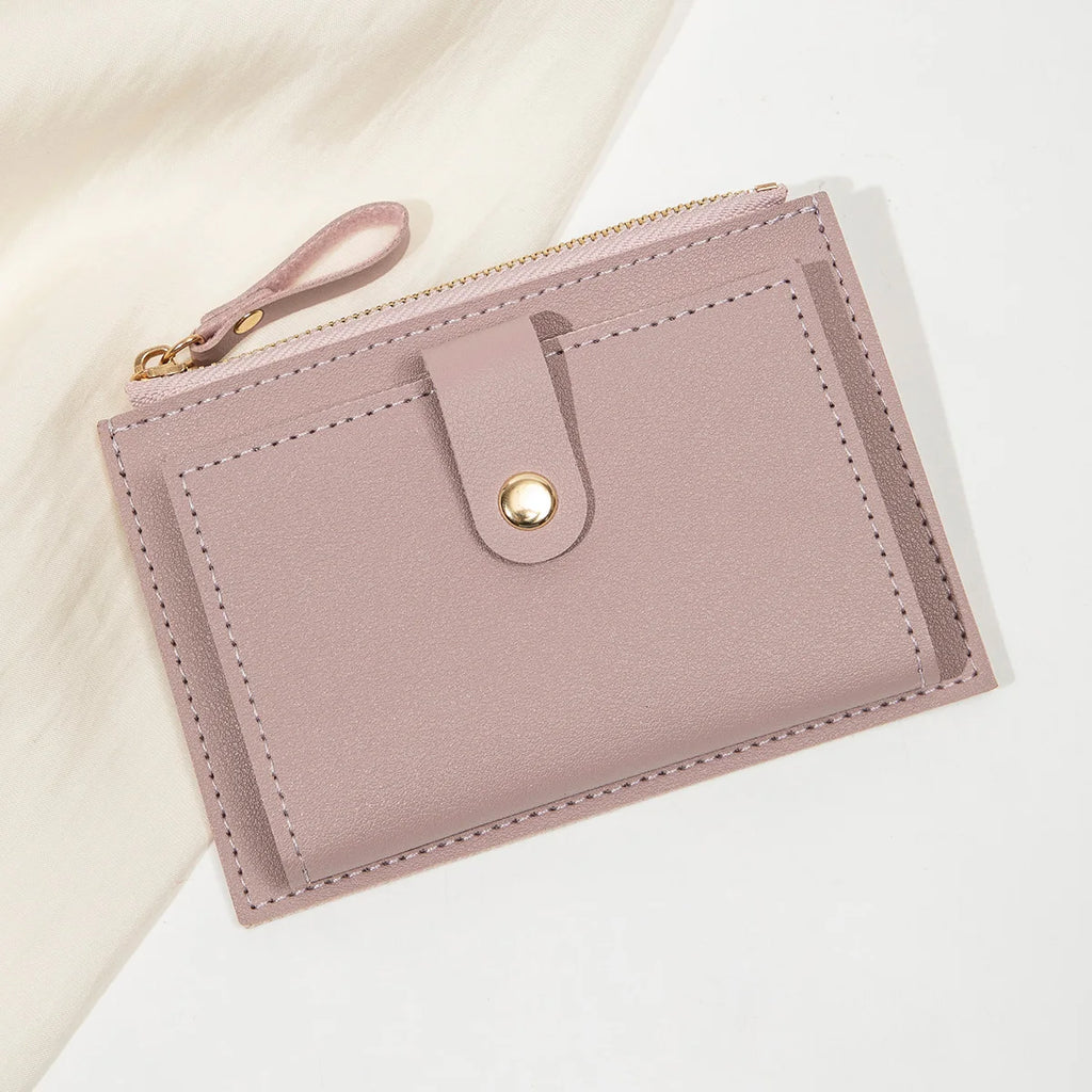 Minimalist Women's Ultra-Thin Card Wallet
