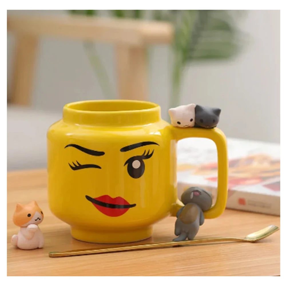 Cartoon Expression Coffee Mug