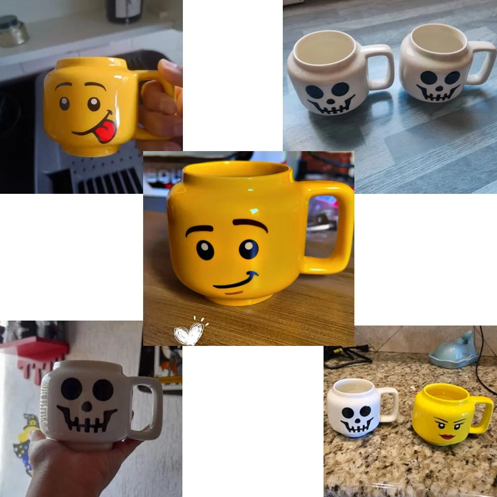 Cartoon Expression Coffee Mug