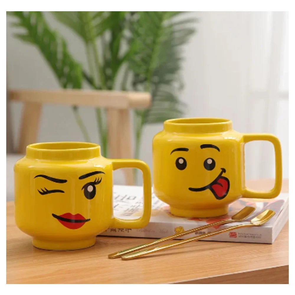 Cartoon Expression Coffee Mug