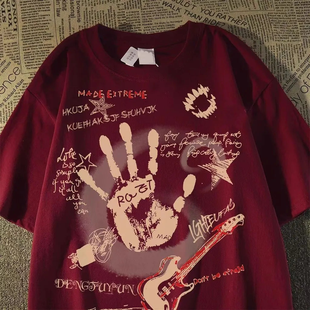 American Vintage Round Neck Short Sleeved T-shirt