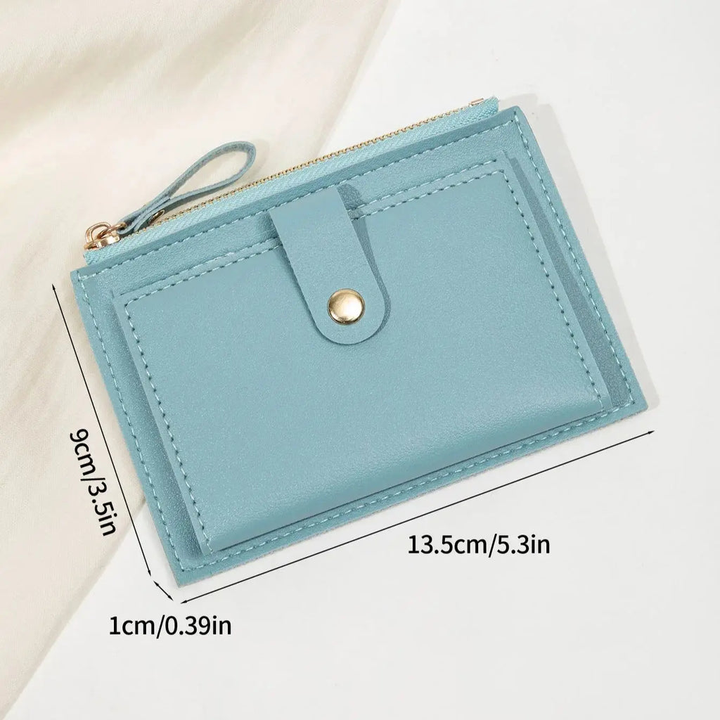 Minimalist Women's Ultra-Thin Card Wallet