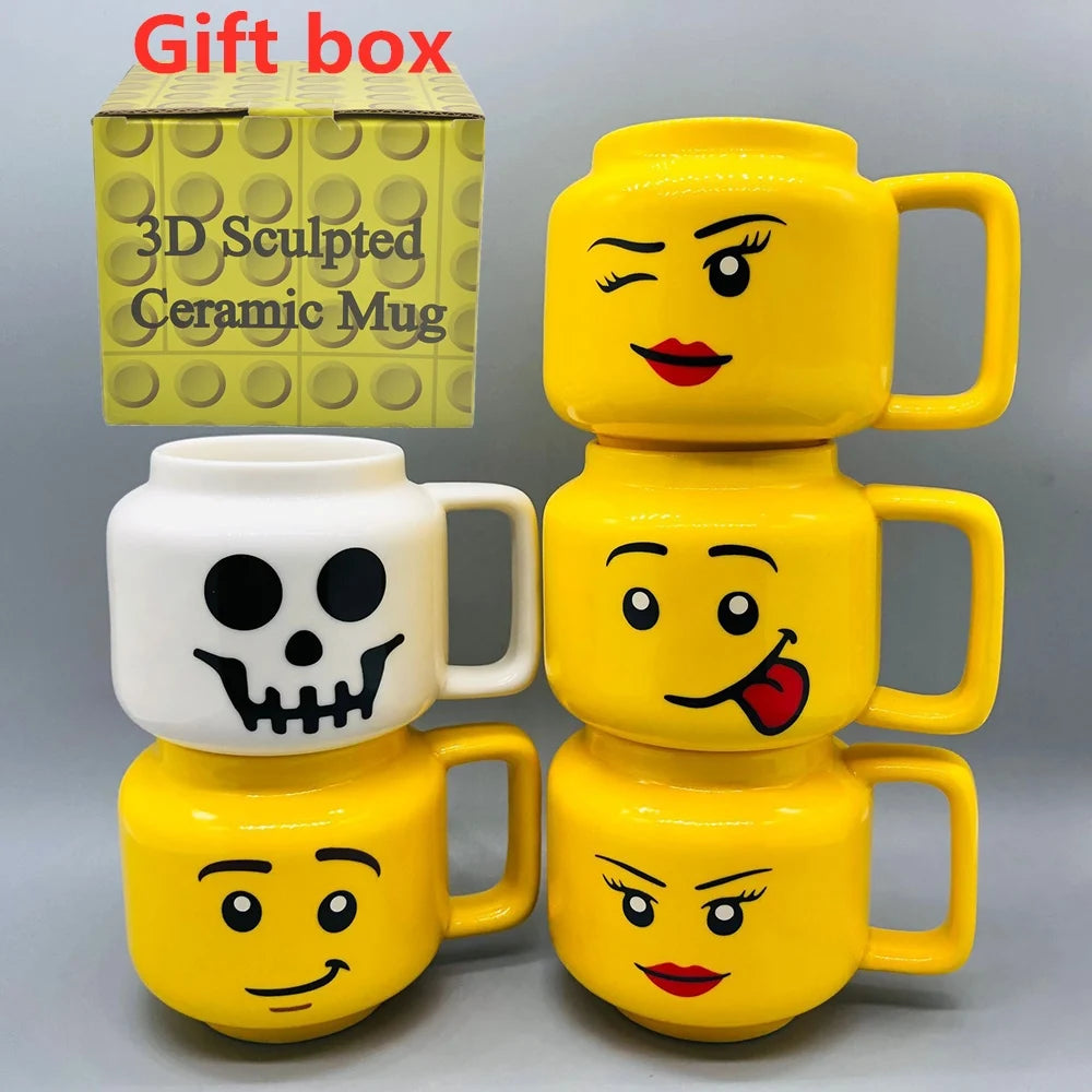 Cartoon Expression Coffee Mug