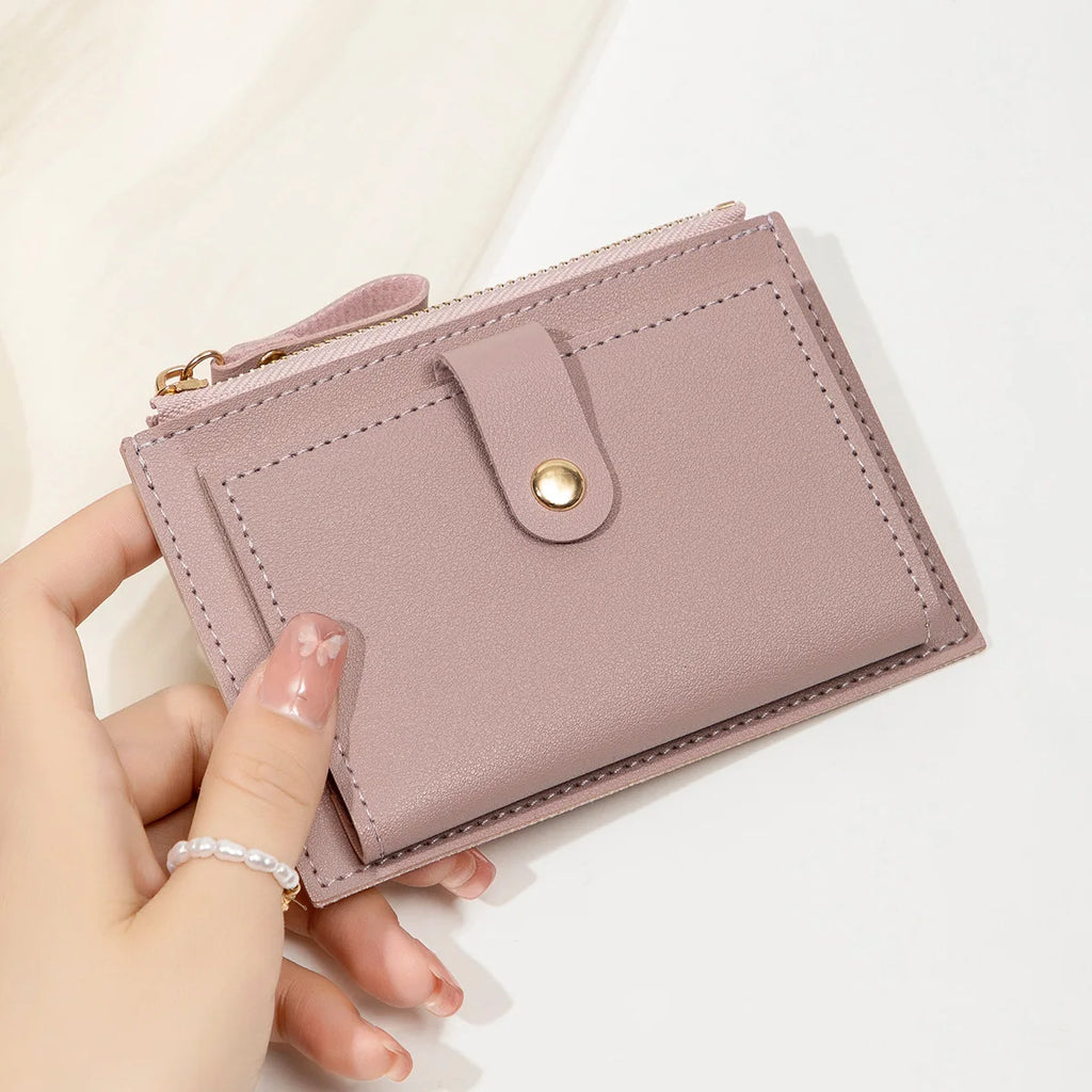 Minimalist Women's Ultra-Thin Card Wallet