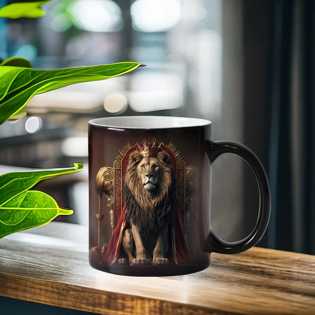 Coffee Mugs Creative Animals Lion Tiger  Gifts