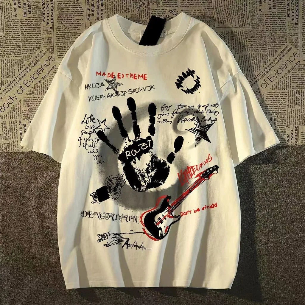 American Vintage Round Neck Short Sleeved T-shirt