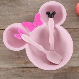 Food Feeding Dinnerware Set Plates for Children