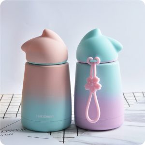 Cute Cat Stainless Bottle
