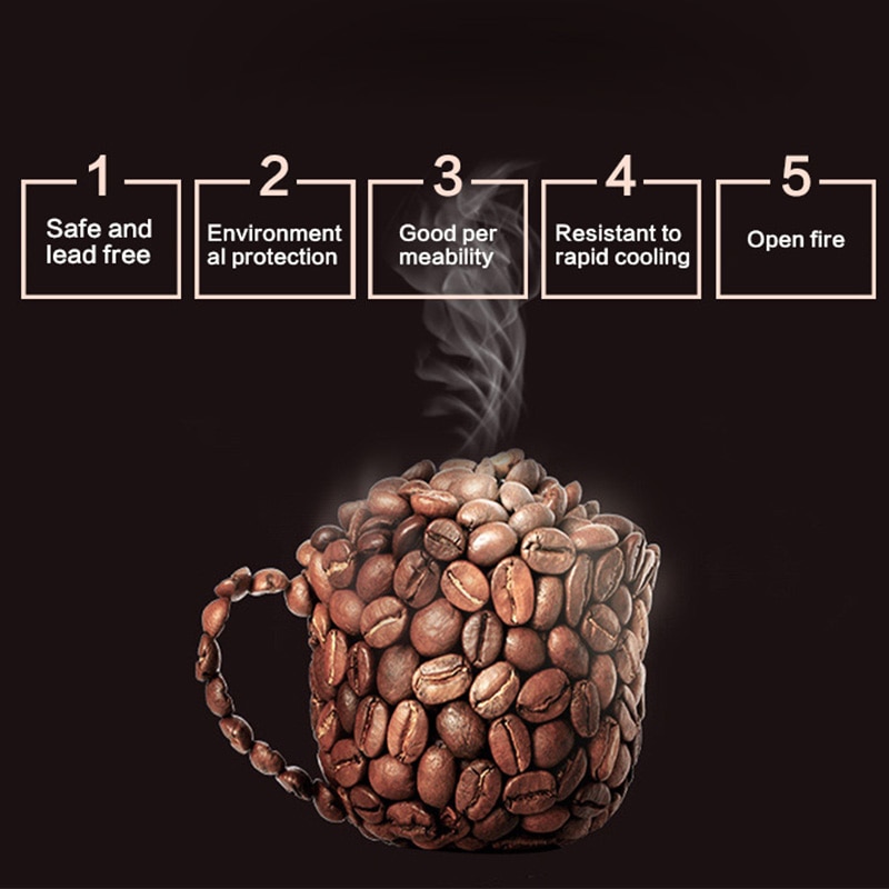 Transparent Drinkware Coffee Cups Tea Set Mugs Beer Drink Office Mug Double Glass Cup - Image 3