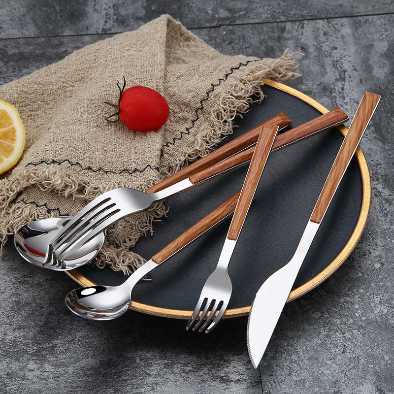 1pcs Dinnerware Stainless Steel Western Food Steak Supplies Fork Spoon Kitchen Accessories Durable Tableware Western Cutlery - Image 4