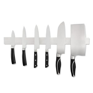 Stainless Steel Knife Stand Magnetic Knife Holder Wall Storage