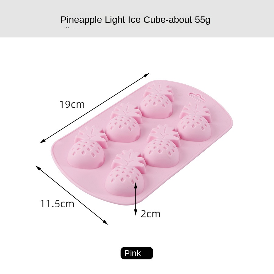 Jelly Yogurt Silicone Ice Cube Tray - Kitchen Fruit-Shaped Durable Cute Easy-to-Release Ice Mold - Image 3