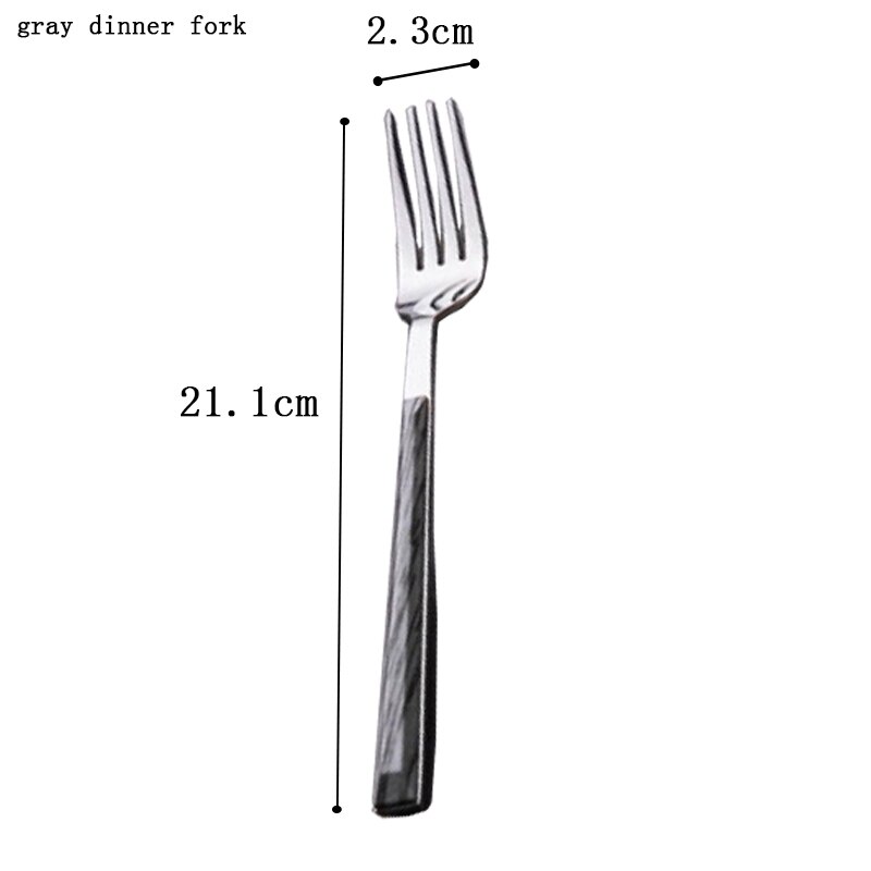 1pcs Dinnerware Stainless Steel Western Food Steak Supplies Fork Spoon Kitchen Accessories Durable Tableware Western Cutlery - Image 16