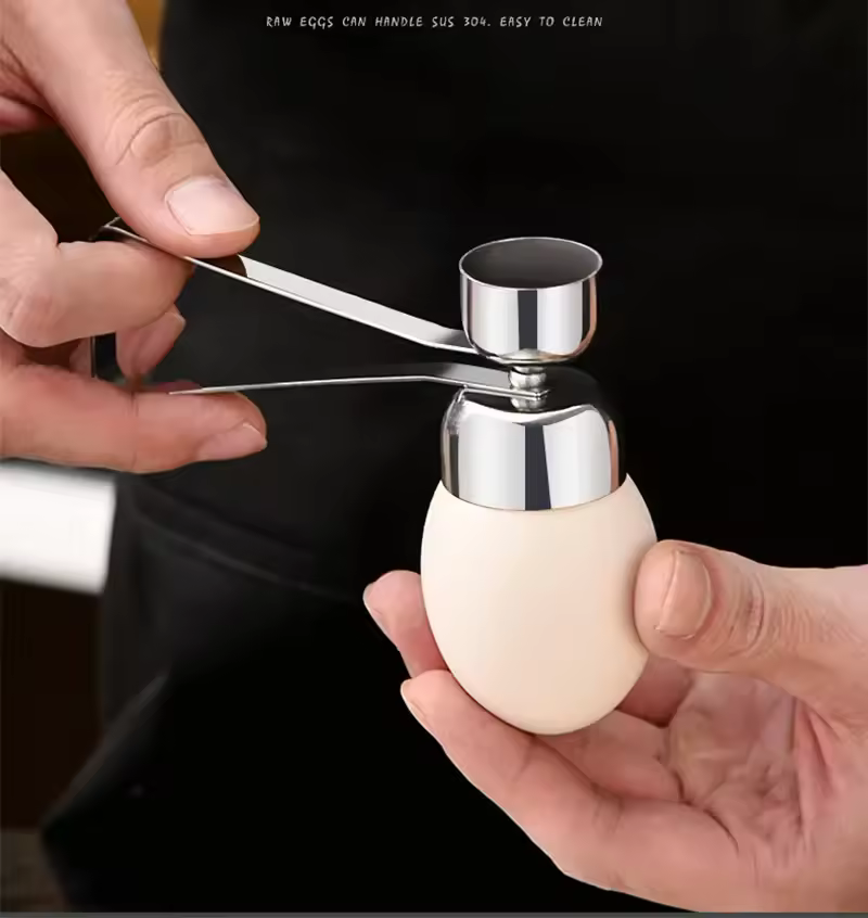 Stainless Steel Egg Opener - Image 3