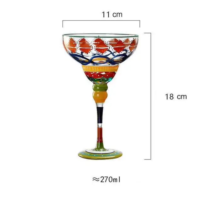 Colorful Wine Glasses Cups Cocktail Goblet Champagne Cup Glasses Bar Party Home DrinkWare Wedding Gifts Kitchen Accessories NEW - Image 12